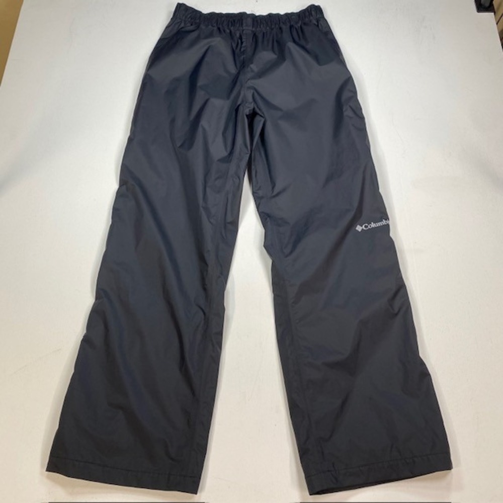 Columbia Rebel Roamer Rain Pants Mens Medium Black Waterproof Hiking XM8175